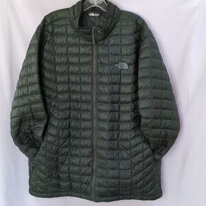 The North Face ThermoBall Jacket 2XL Hunter Green Windproof, Packable